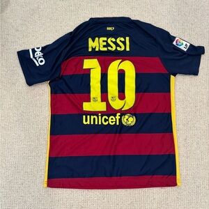 Lionel Messi FC Barcelona Jersey